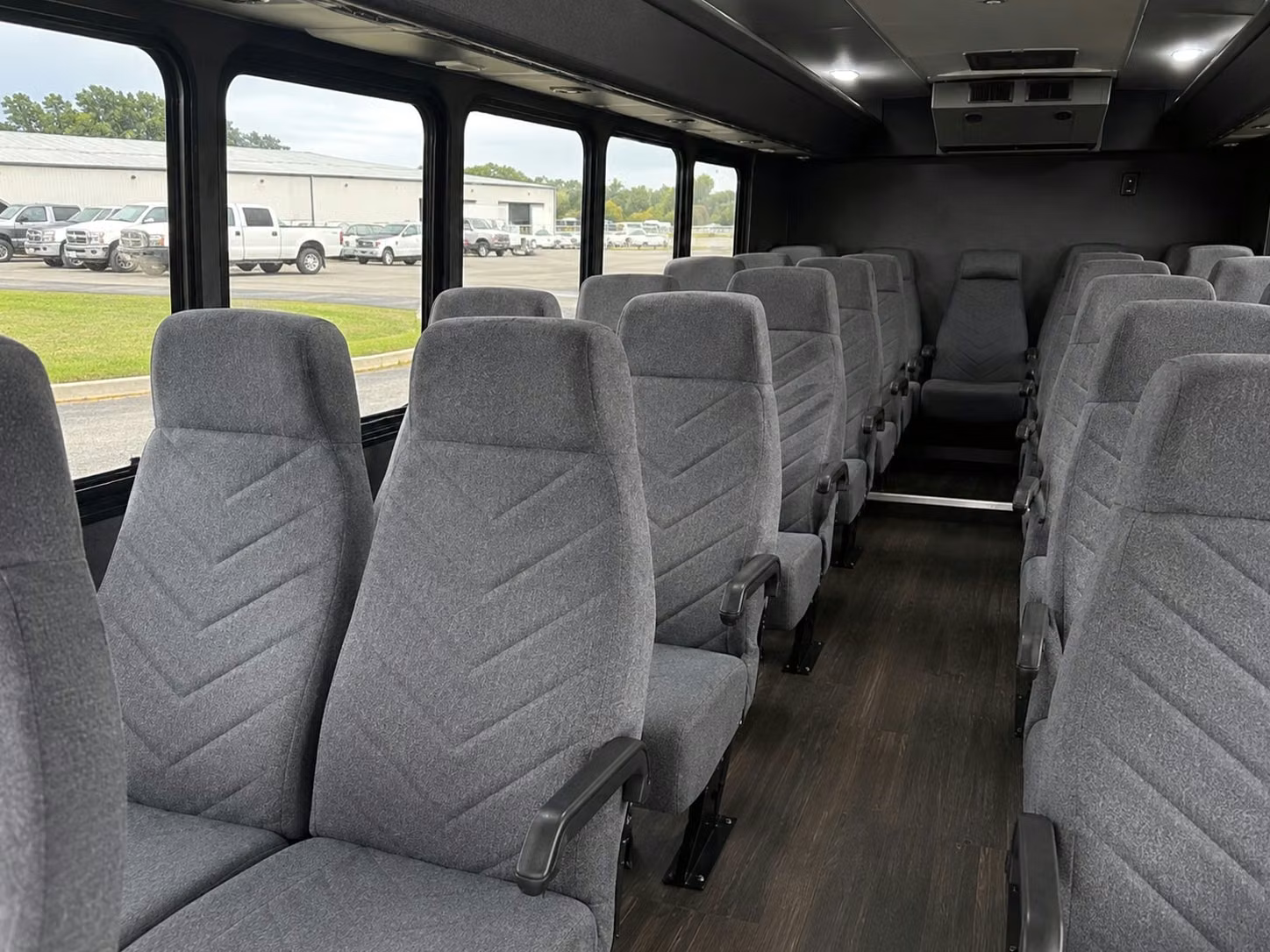 15 passenger minibus inside