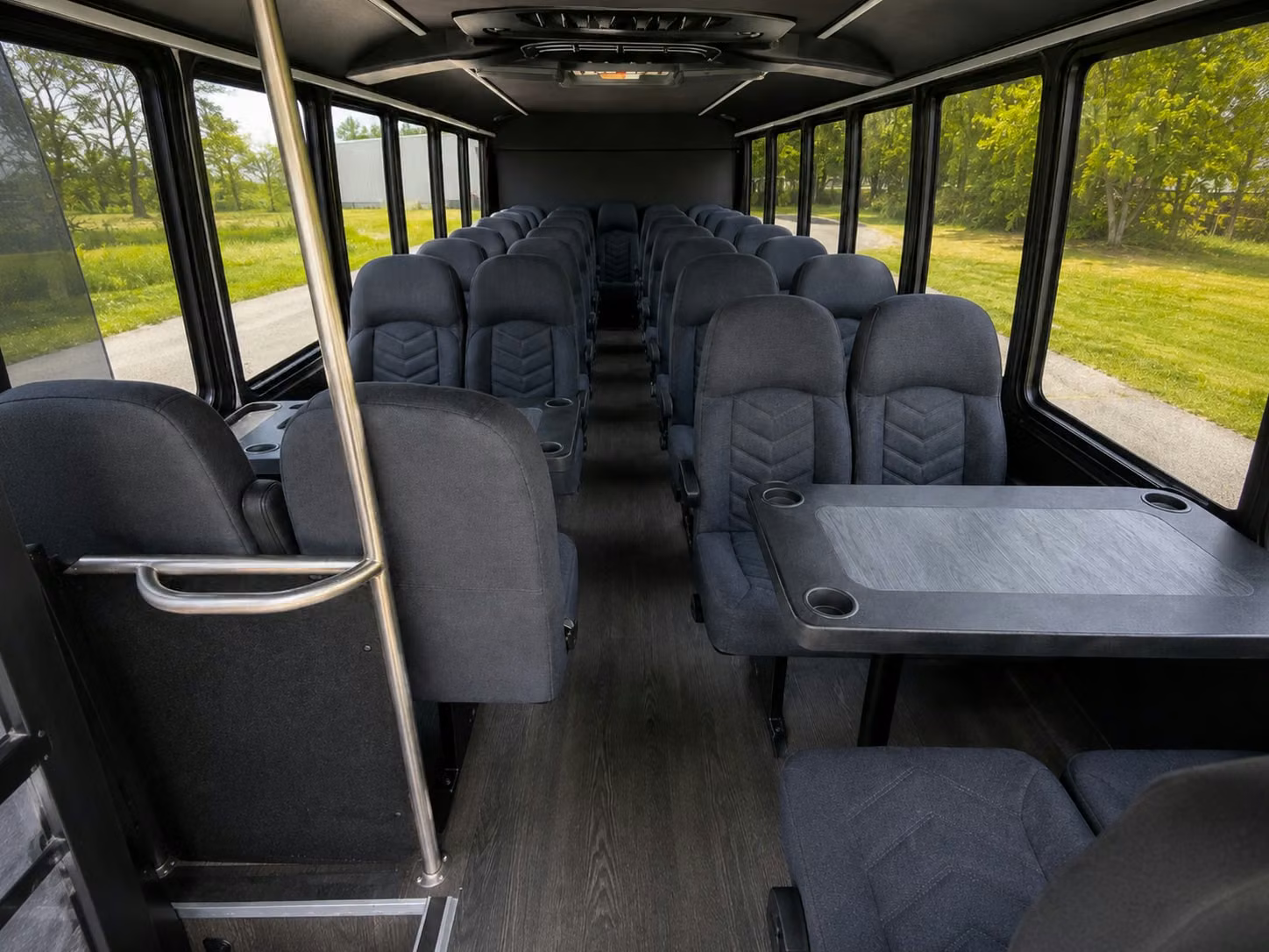 20 passenger minibus interior